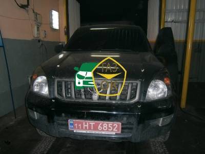 Установка ГБО на Toyota Land Cruiser Prado 2.7 : Gaz-Ok
